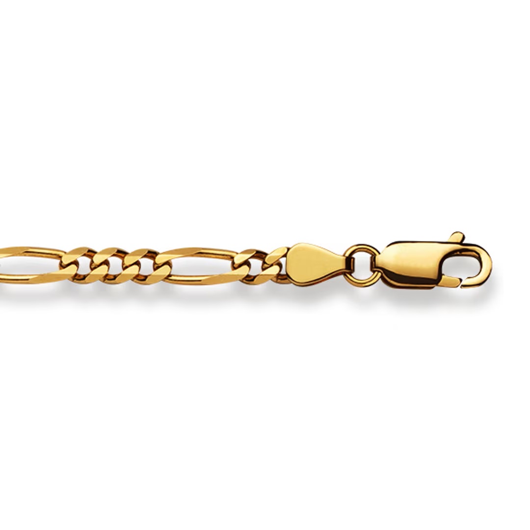 Figaro Bracelet Pfalzer Gold Classics 19cm 3.6mm