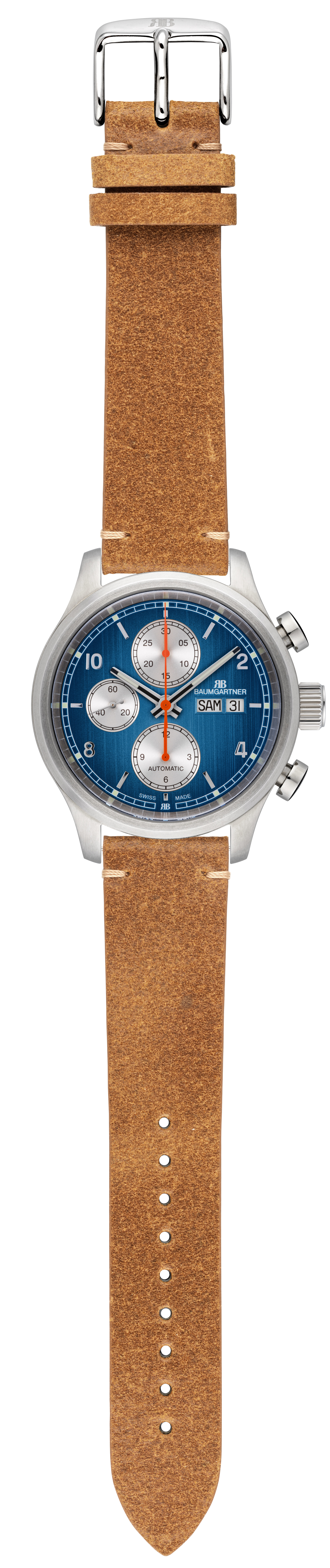 Vintage FRONTENAC men's manual winding watch Date Baumgartner 866 swiss  1970s | eBay