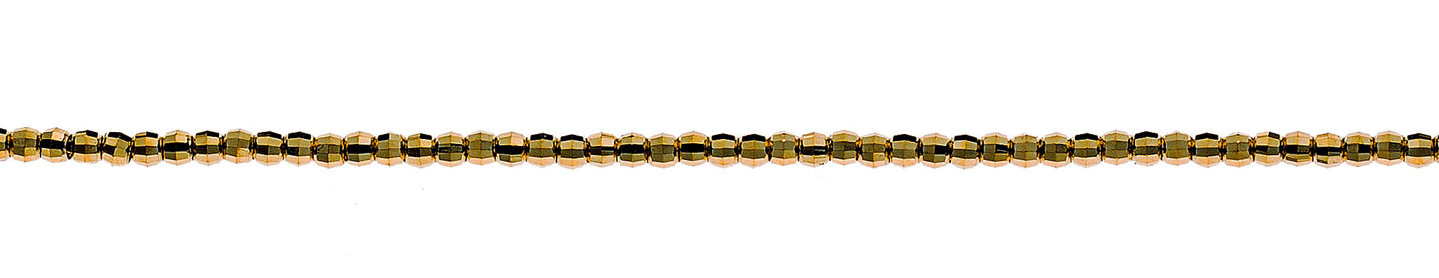 AURONOS Prestige Bracelet boule taillé en or jaune 18 carats 19cm