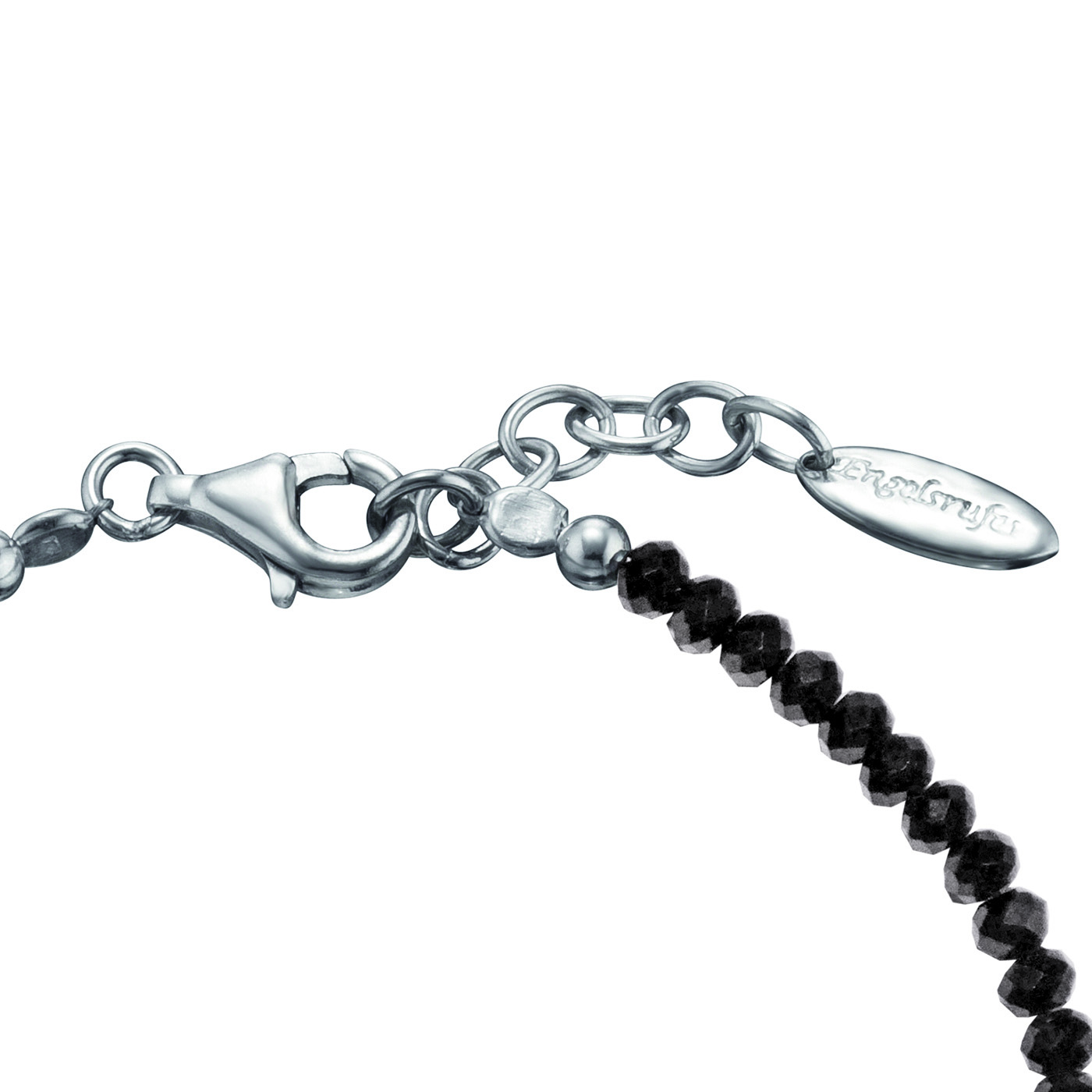 Engelsrufer Bracelet en argent 925 Spinelle noir 20cm