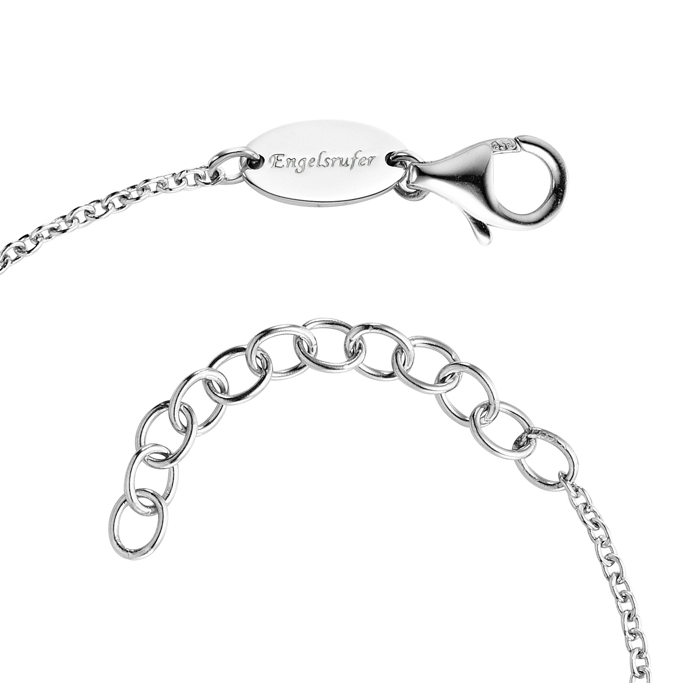 Engelsrufer Full of Faith Bracelet 925 argent croix zirconium 17+3cm