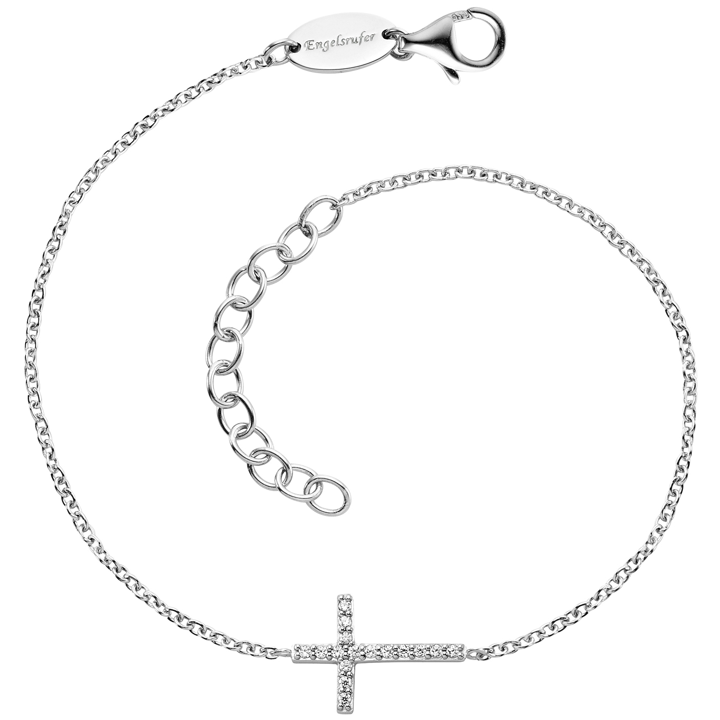 Engelsrufer Full of Faith Bracelet 925 Silver Zirconia 17+3cm
