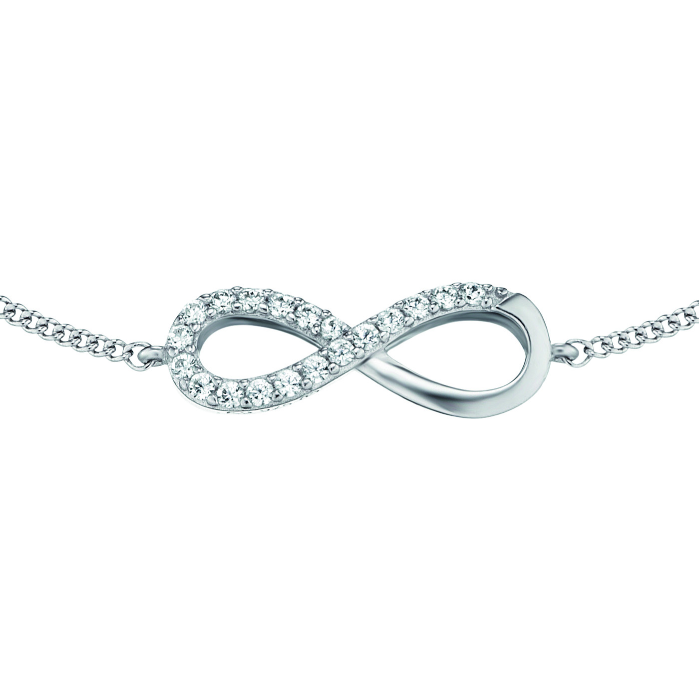 Engelsrufer Bracelet Infinity 925 argent zirconium 24cm