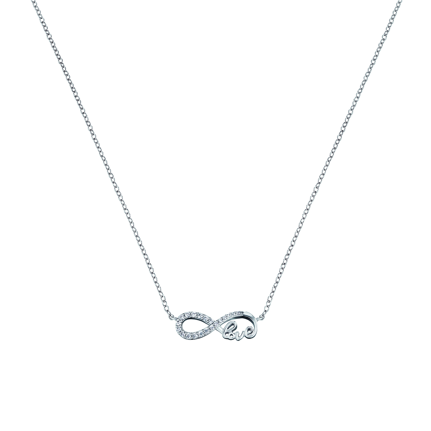 Engelsrufer Liebe Schenken Necklace 925 Silver Zirconia