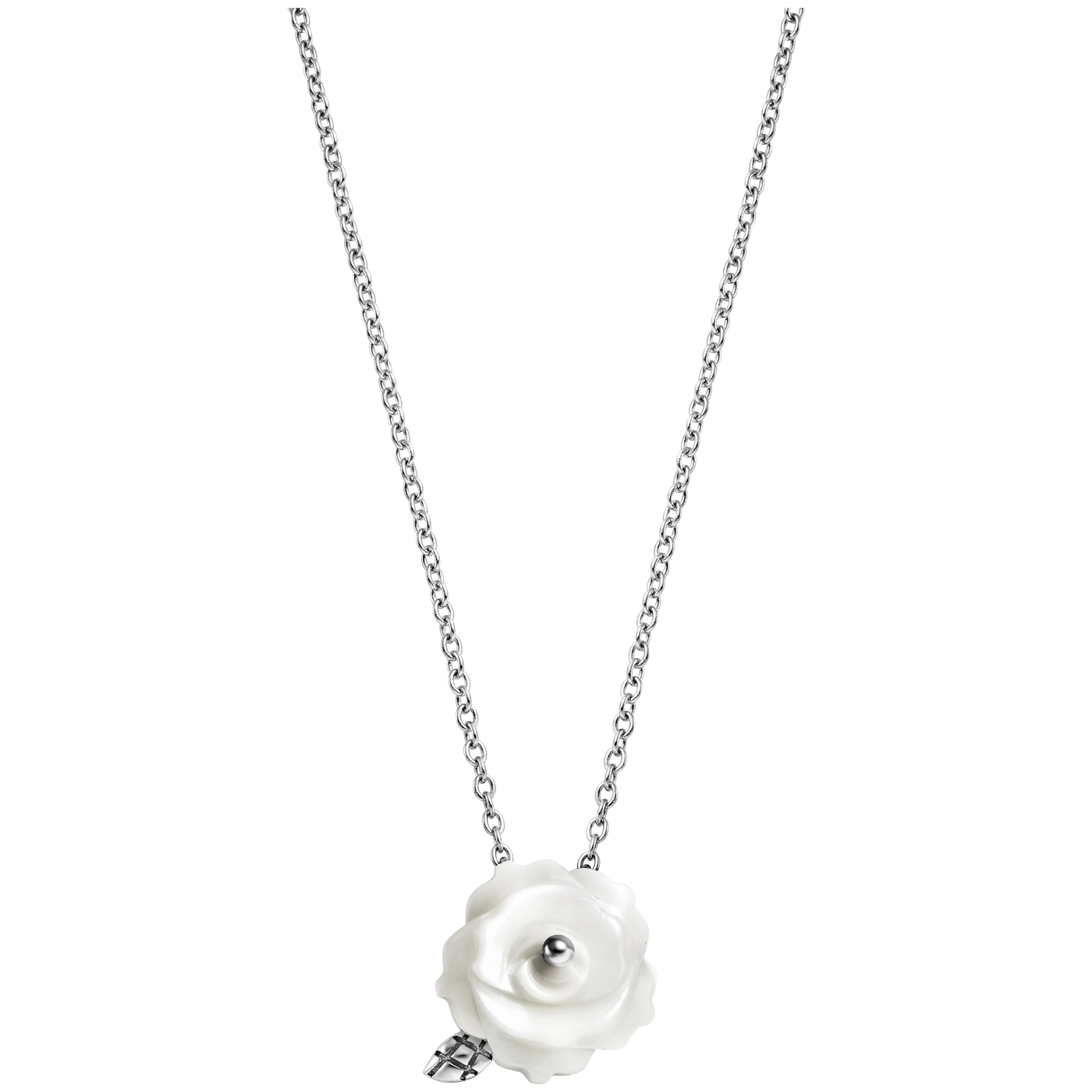 Engelsrufer Necklace Rose 925 Silver Mother of Pearl