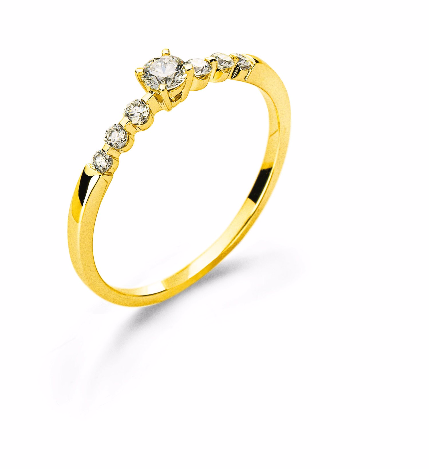 AURONOS Prestige Yellow gold 18K diamonds 0.25ct