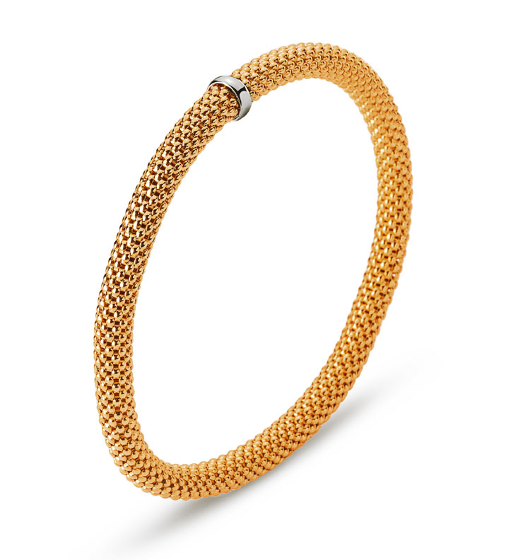 AURONOS Prestige Flex bracelet rose gold 18K Ø 55mm 17.5cm