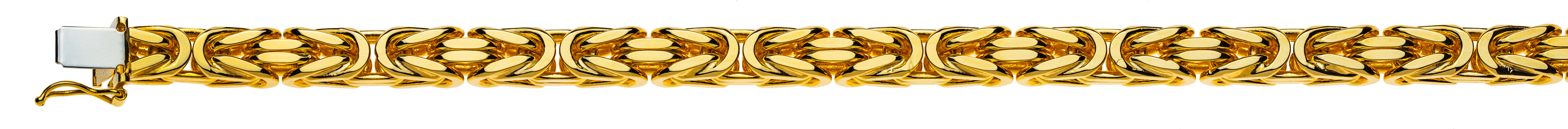 AURONOS Prestige Halskette Gelbgold 18K Königskette 60cm 6mm