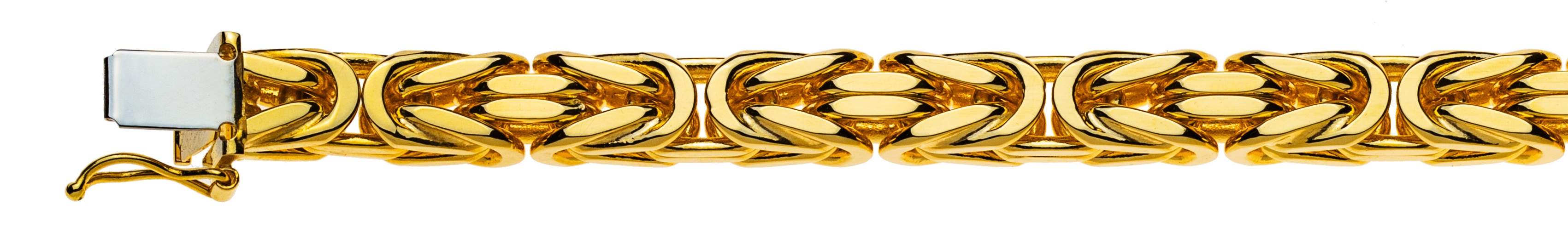 AURONOS Prestige Halskette Gelbgold 18K Königskette 60cm 6mm