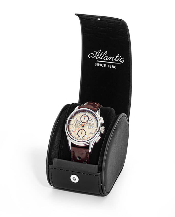 Atlantic Worldmaster Prestige Automatic Valjoux Chronograph 