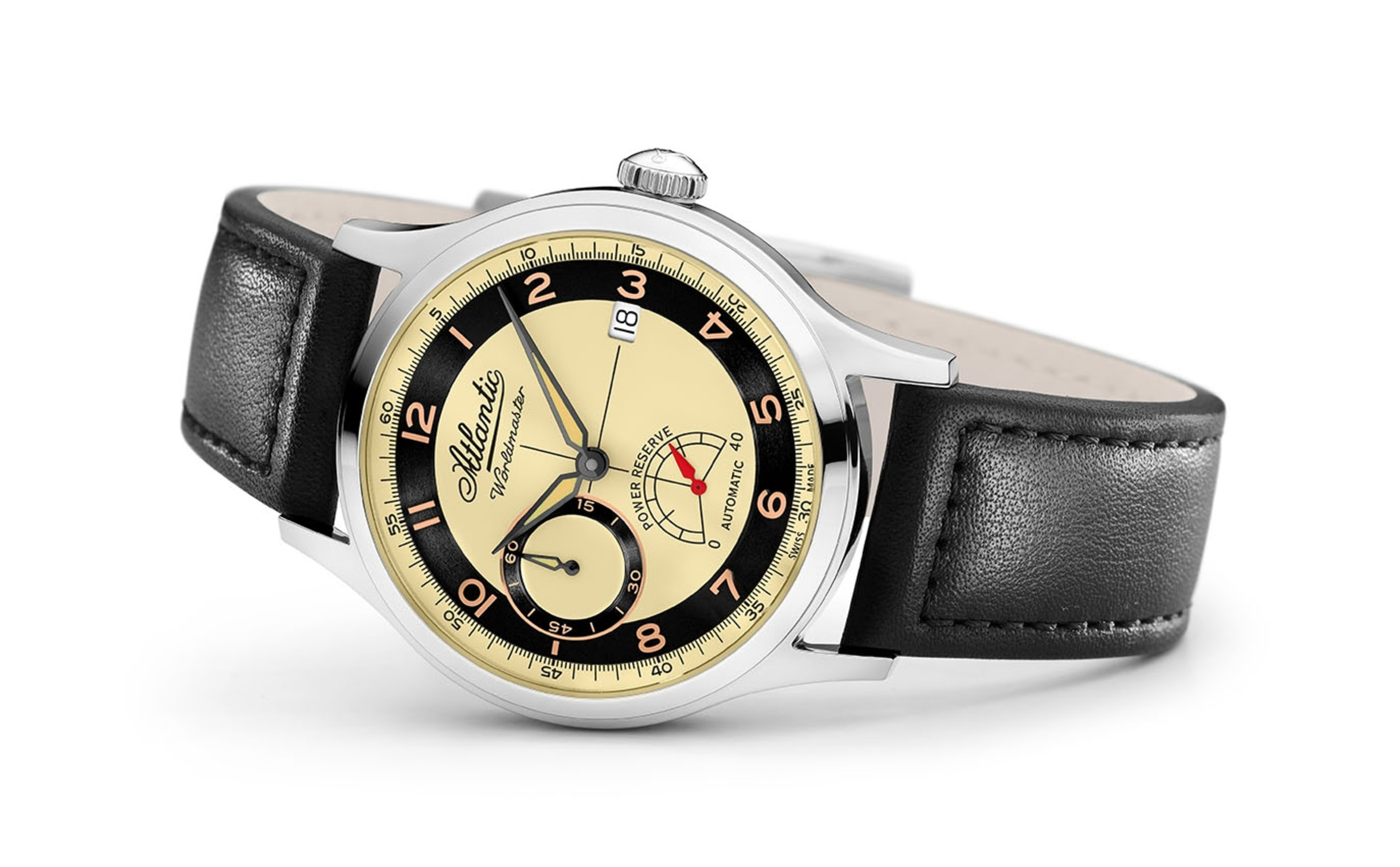 Atlantic Worldmaster Original Automatik | Creme 