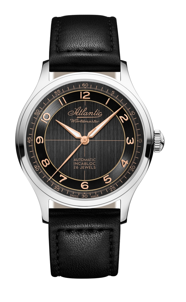 Atlantic Worldmaster Original Automatik | Schwarz 