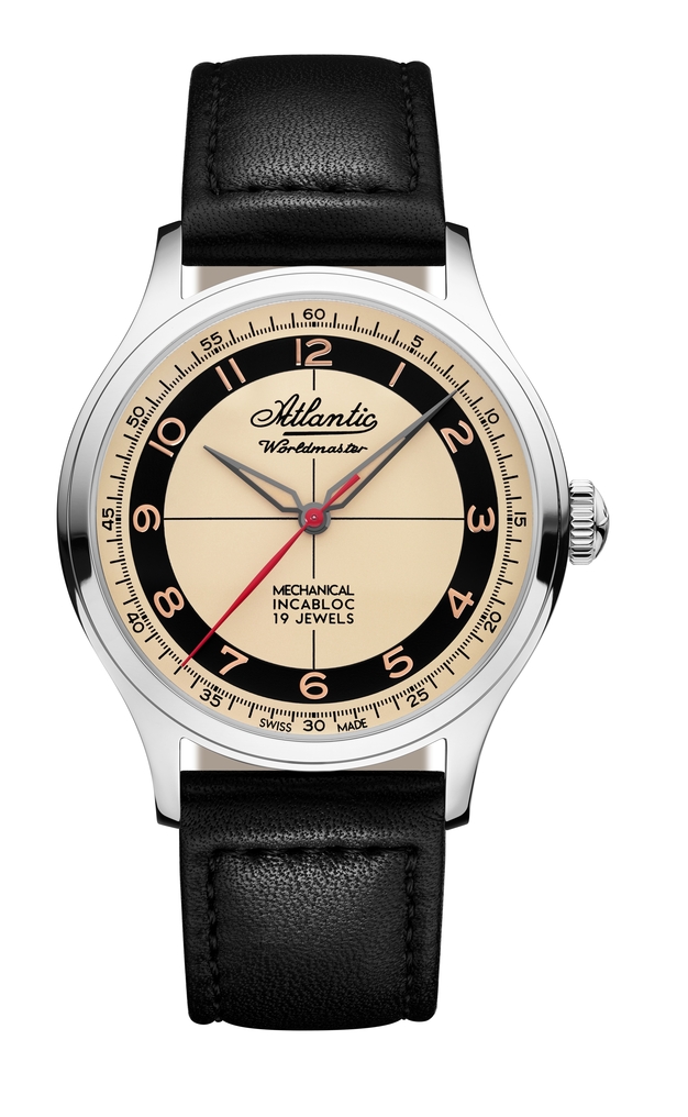 Atlantic Worldmaster Original Handaufzug | Creme