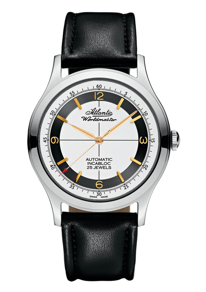 Atlantic Worldmaster Original Automatic | Silver & Anthracite 