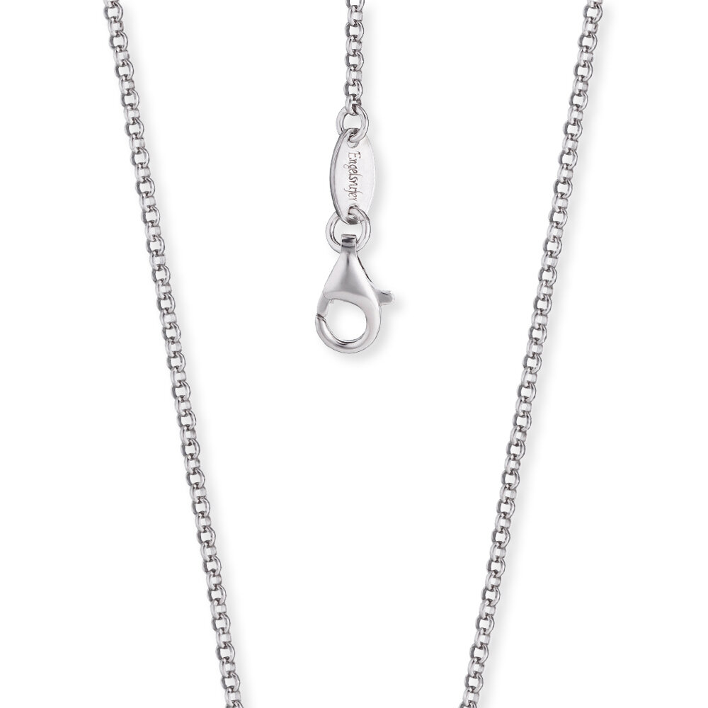 Angel caller necklace 925 silver pea chain 42cm 2.1mm