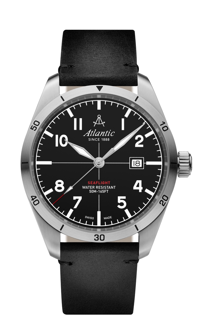 Atlantic Seaflight Black & Leather