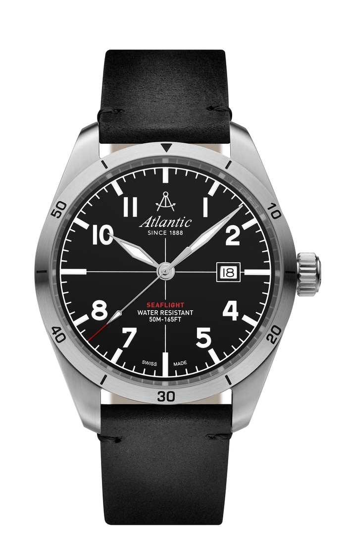 Atlantic Seaflight Schwarz & Leder