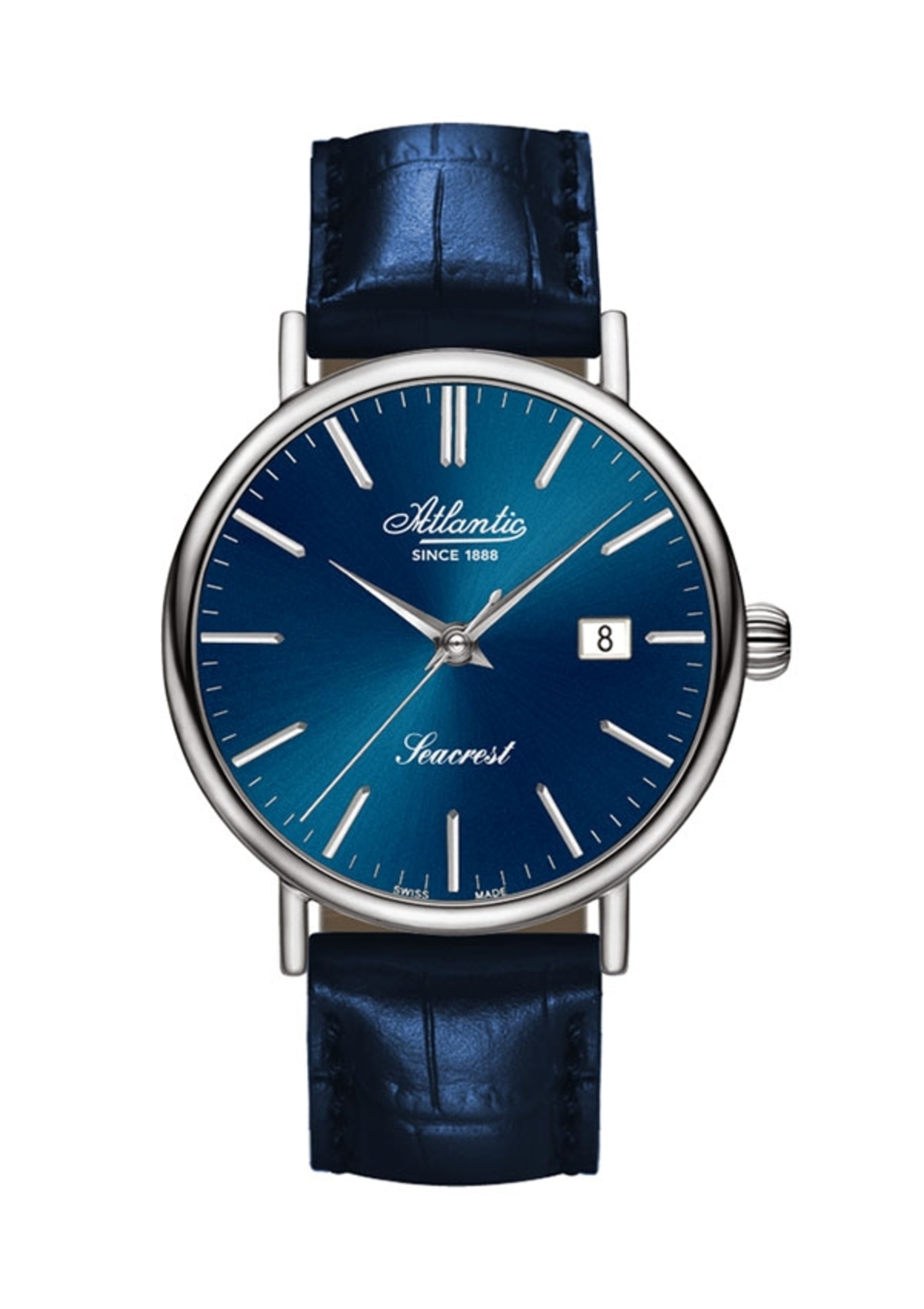 Atlantic Seacrest Blue & Leather