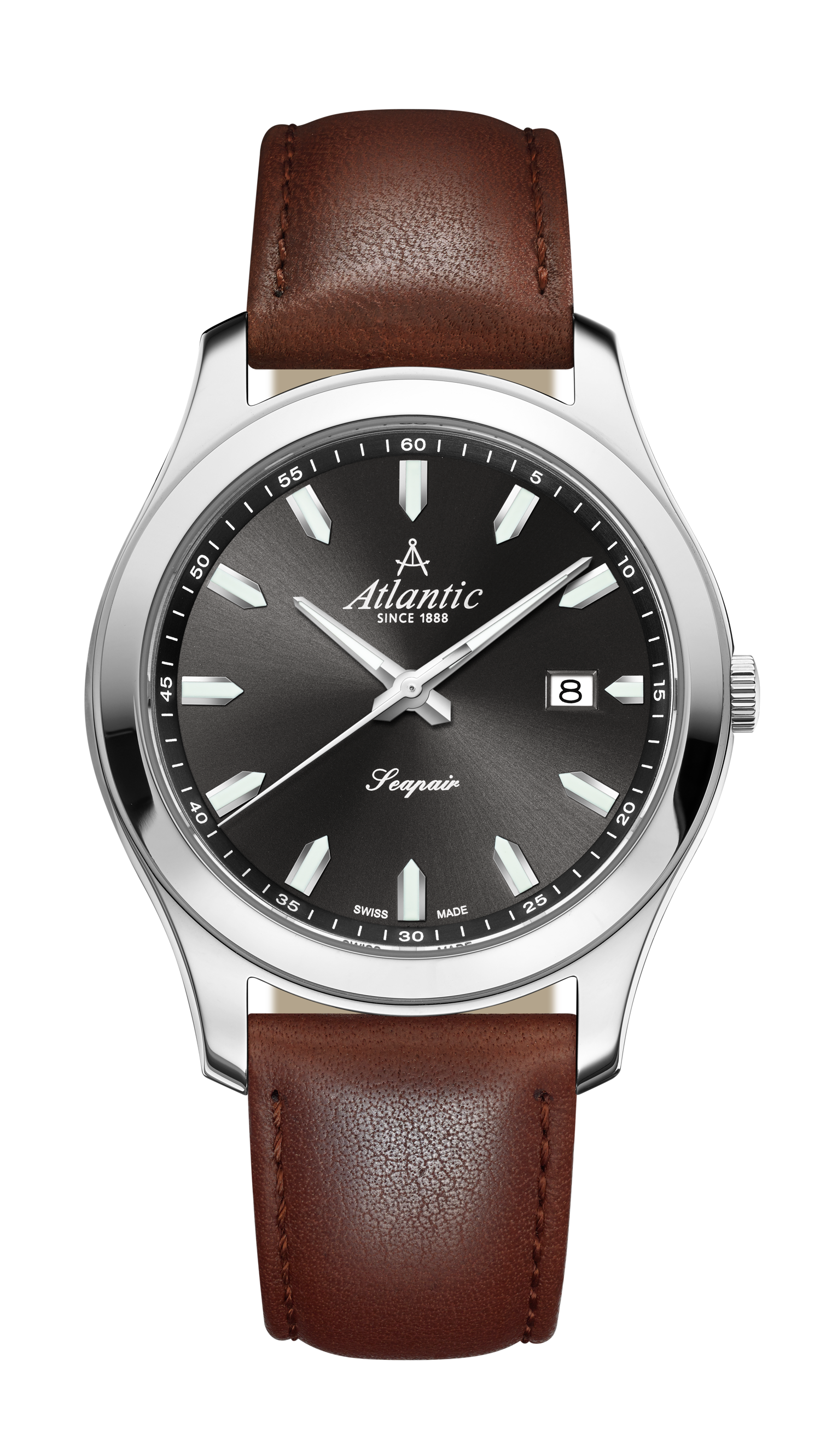 Atlantic Seapair Gents Black & Leather