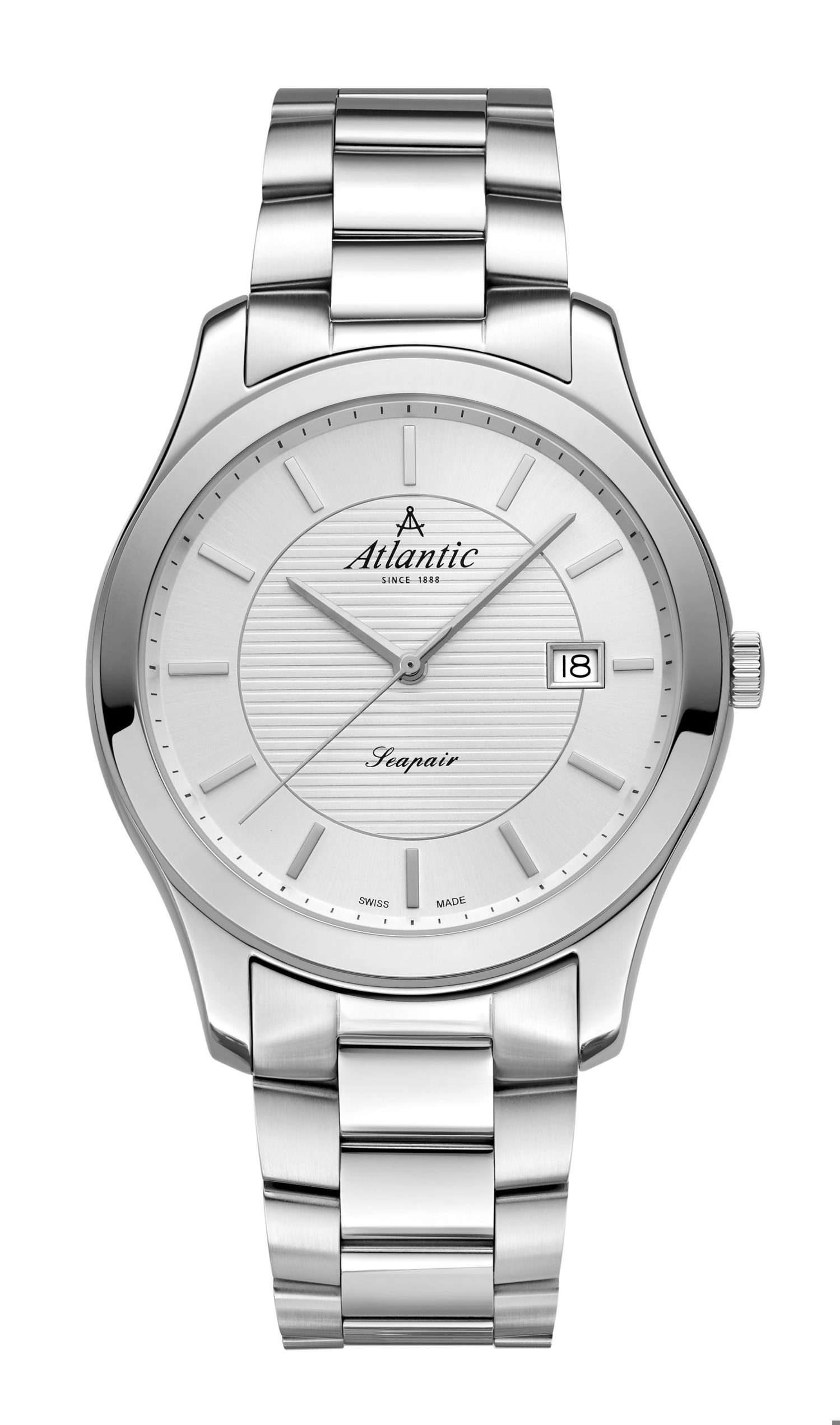 Atlantic Seapair Gents Silber & Edelstahl