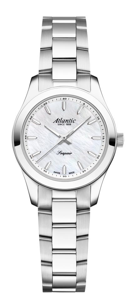 Atlantic Seapair Ladies stainless steel / light mother-of-pearl