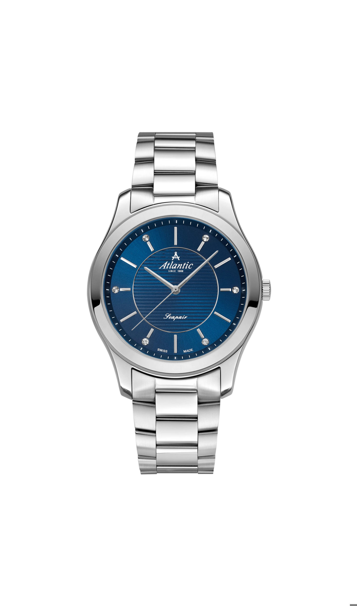 Atlantic Seapair Ladies stainless steel / blue