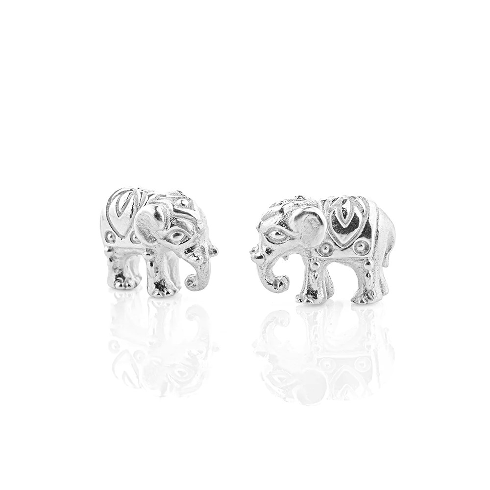 Drachenfels Ganesha Boucles d'oreilles argent 925