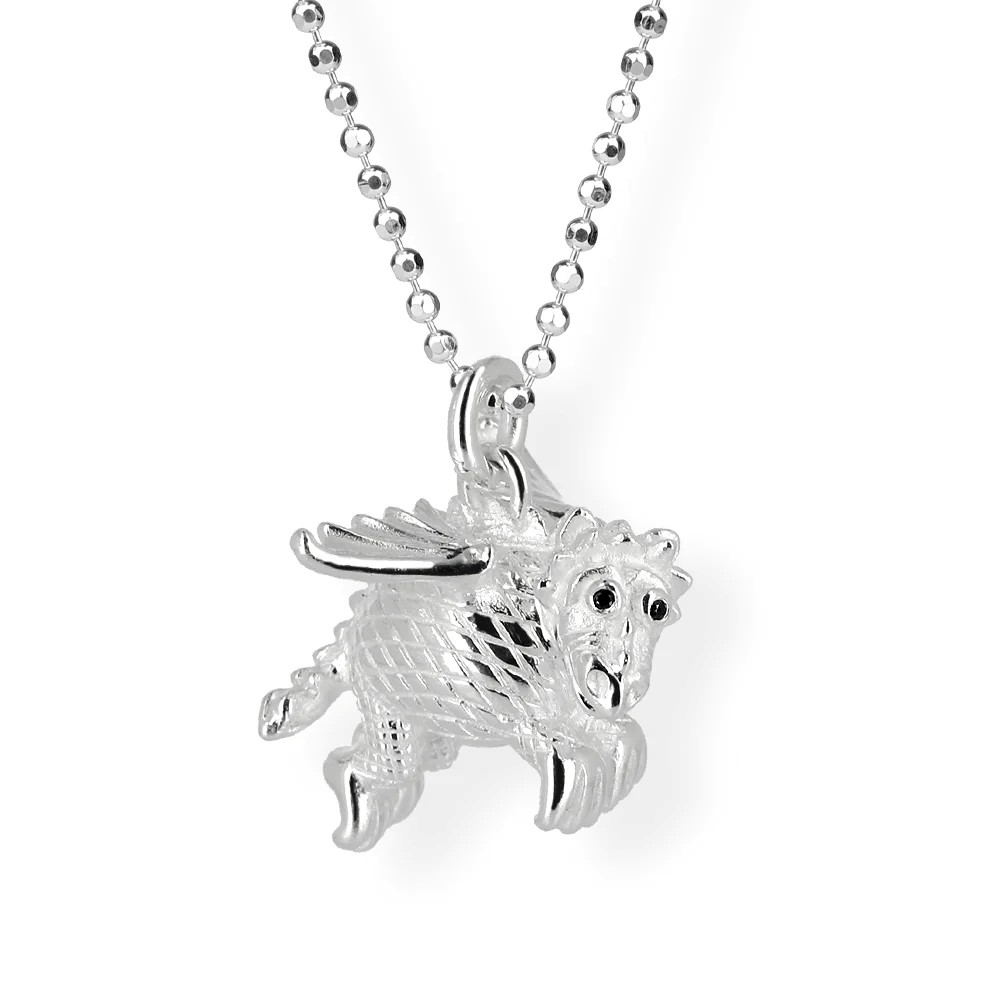 Drachenfels DragoERNIE & BERT Pendentif argent 925