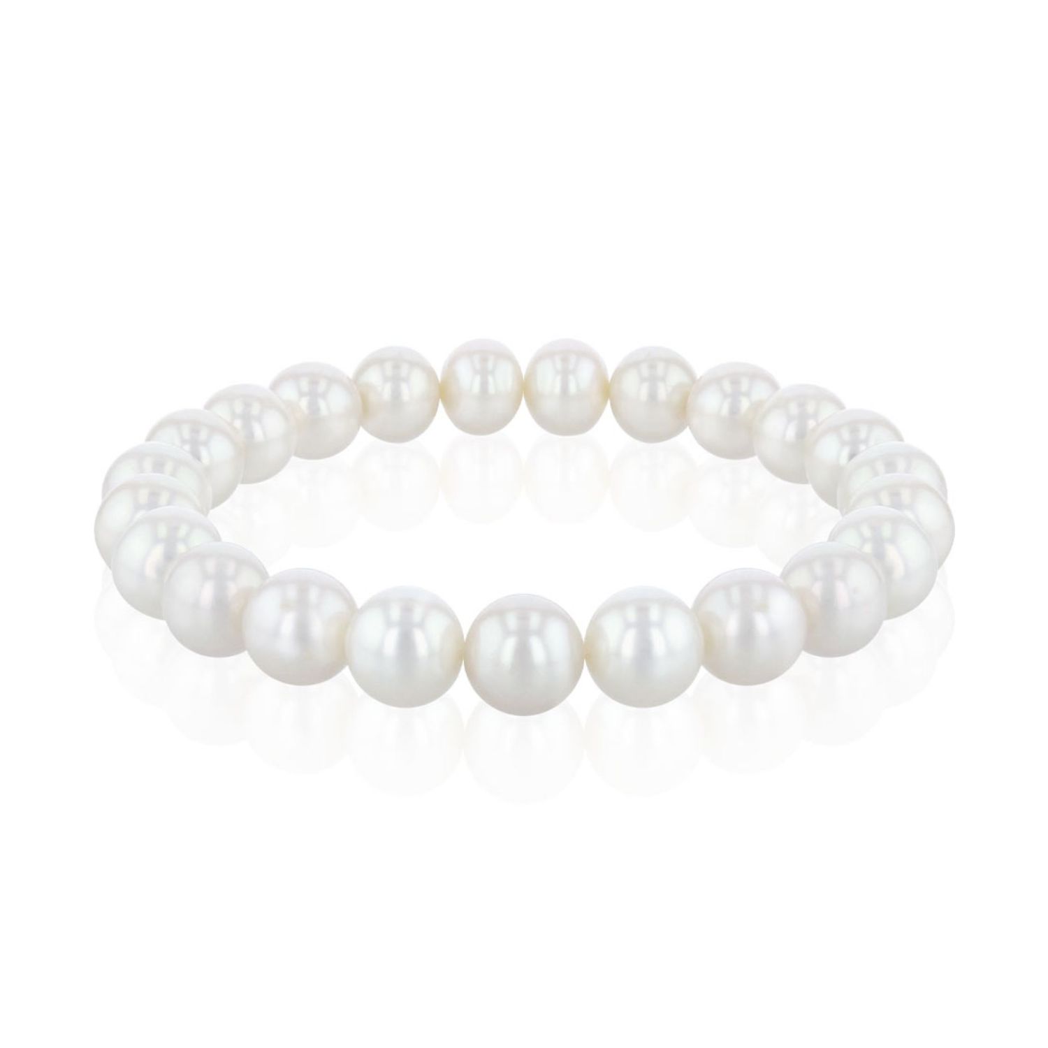 AURONOS Pearl bracelet freshwater pearls 8-8.5mm 19cm long