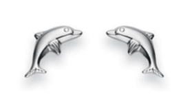 Pfalzer Boucles d'oreilles 925 argent dauphins