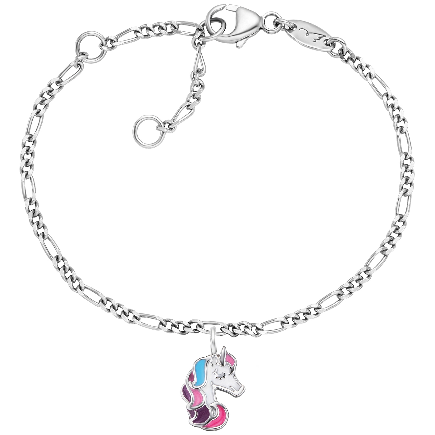 Engelsrufer Bracelet 925 argent licorne 15cm de long