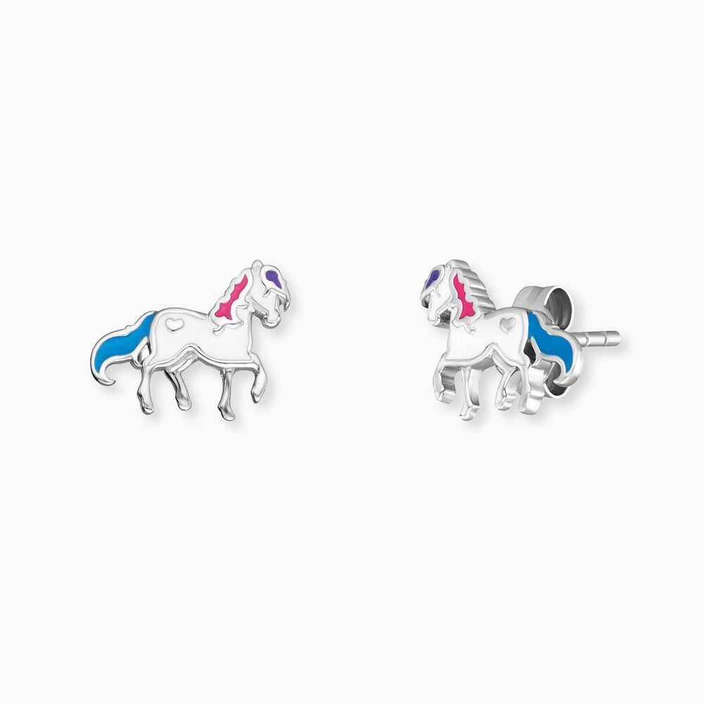 Engelsrufer Stud earrings 925 silver horses