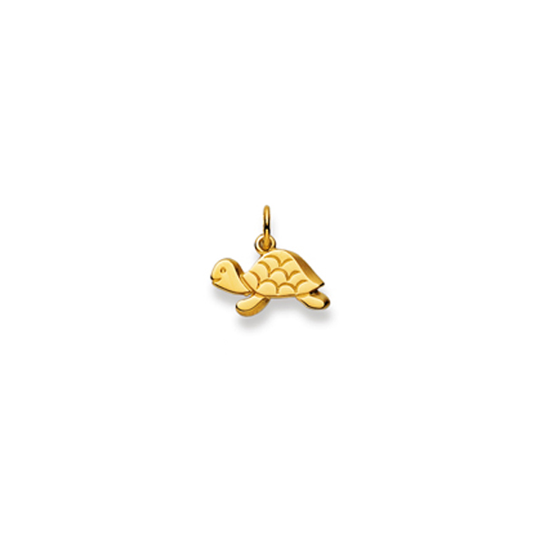 Pfalzer Pendentif or jaune 18 carats tortue