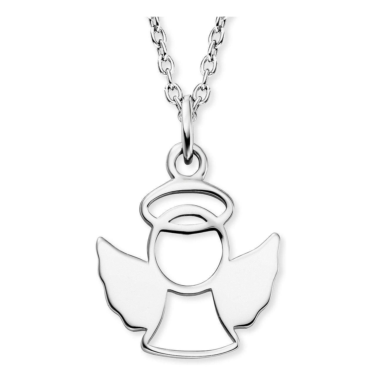 Engelsrufer Necklace 925 silver with guardian angel pendant 42cm long