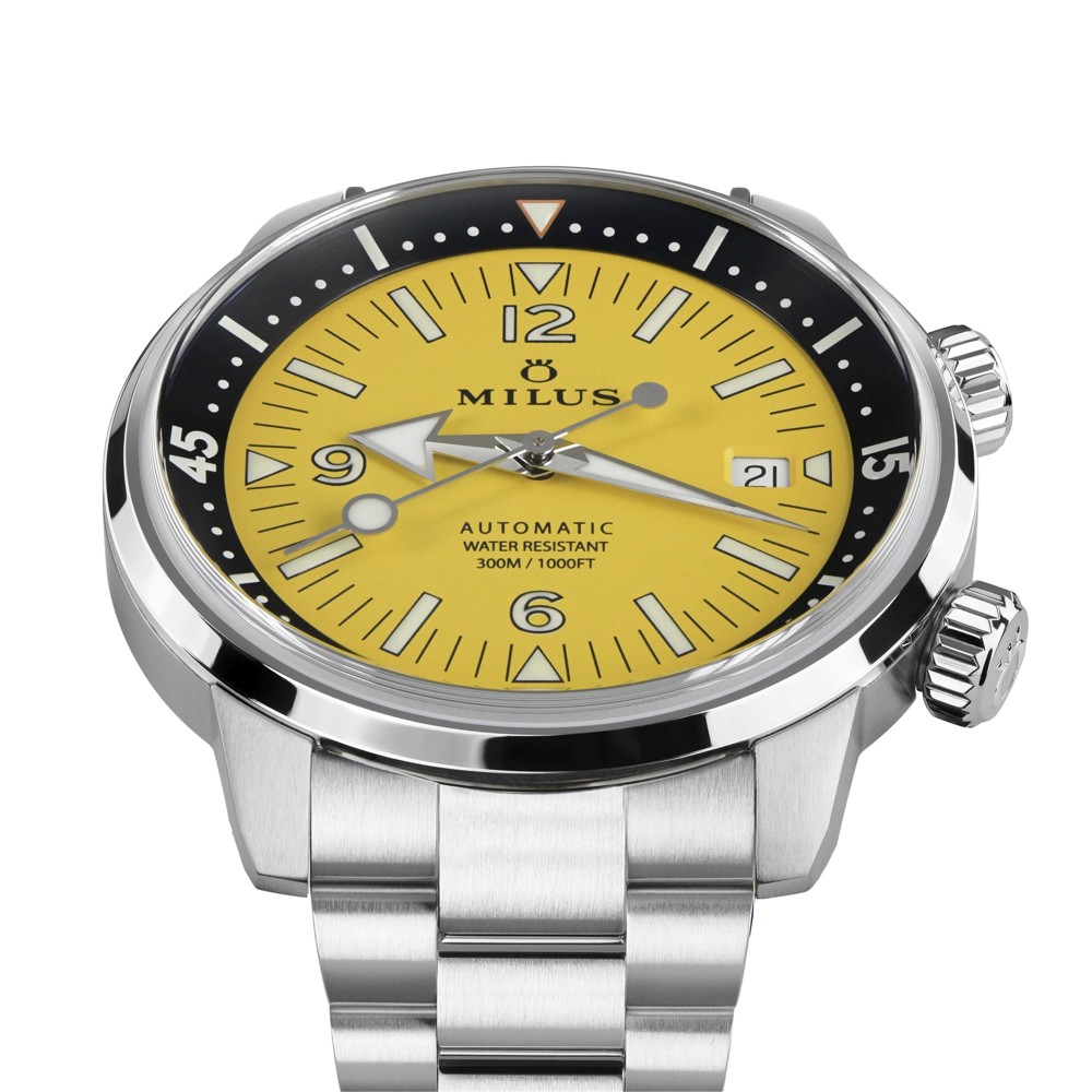 Milus Archimédes Aqua Steel Yellow