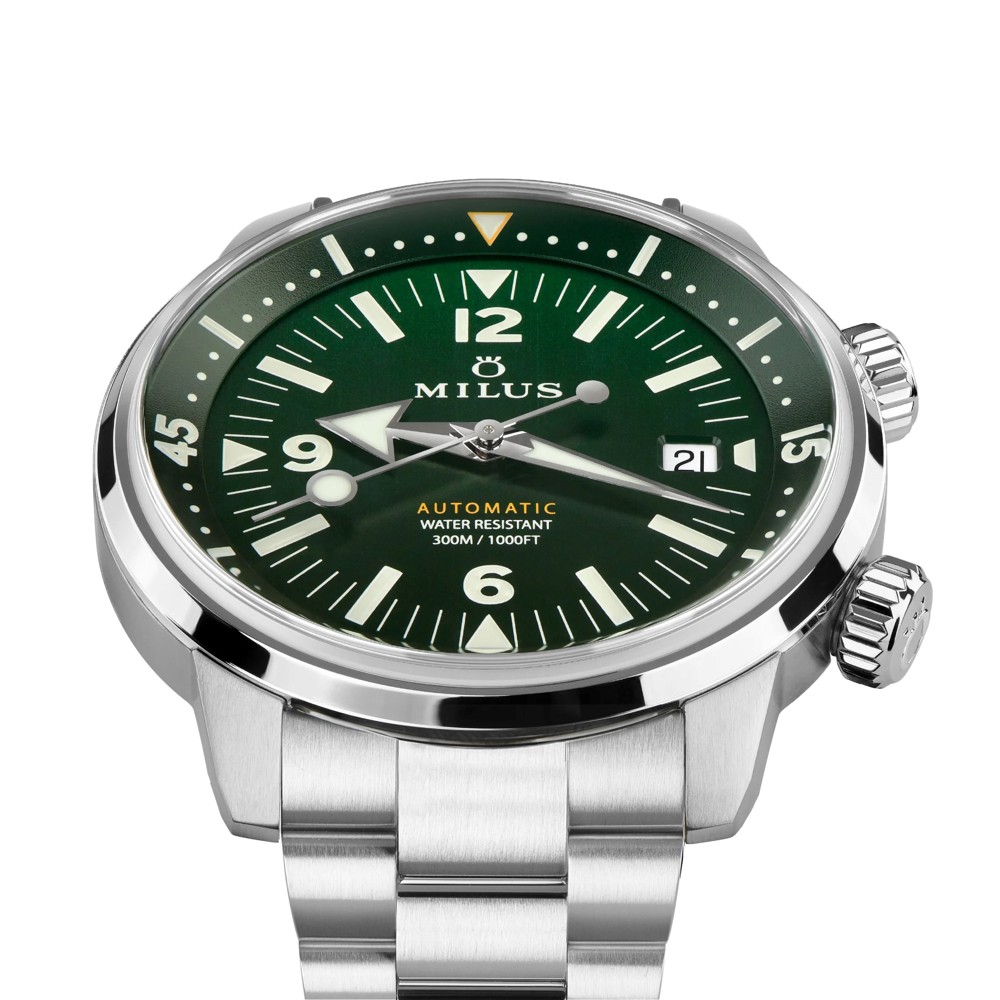 Milus Archimédes Aqua Steel Green