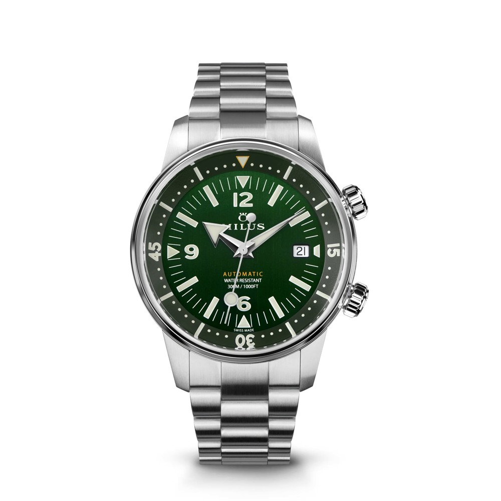 Milus Archimédes Aqua Steel Green