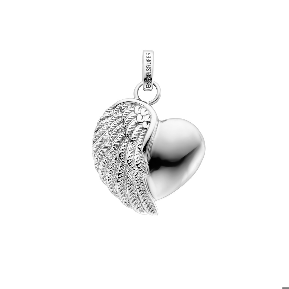 Angel Caller pendant 925 silver heart wing ⌀18mm