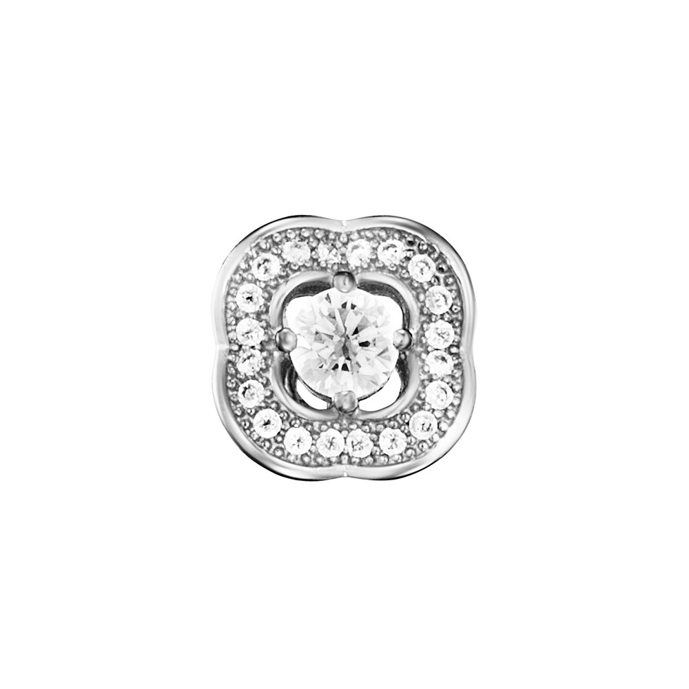 Julie Julsen Stud 925 silver with 82 cubic zirconia