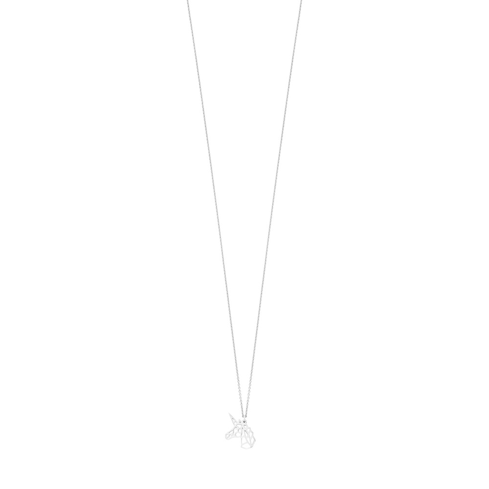 Julie Julsen Collier Chaîne d’ancrage 925 Argent Licorne 36-40cm de long