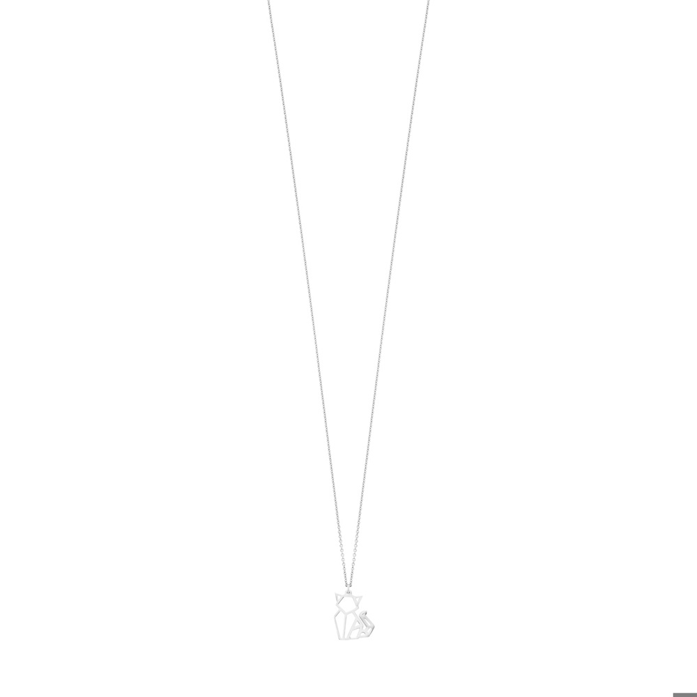 Julie Julsen Collier Chaîne d’ancrage 925 Argent Chat 36-40cm de long