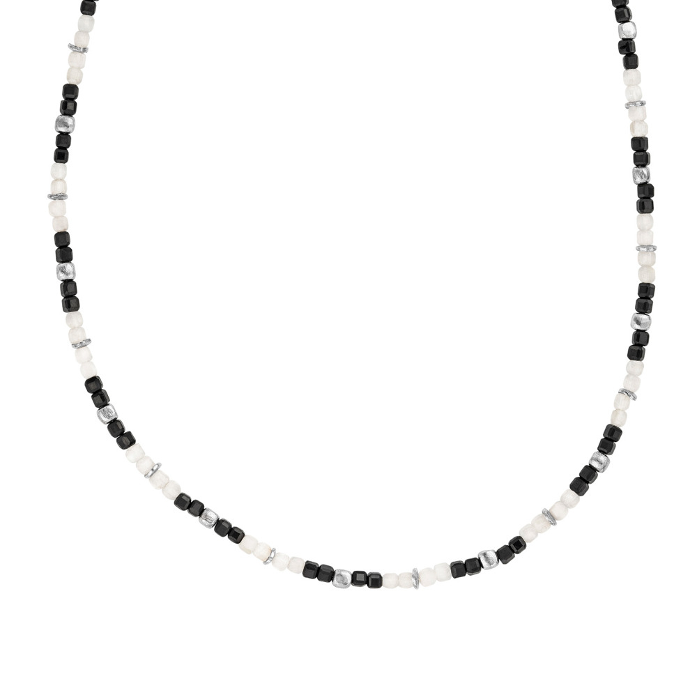 Julie Julsen Loving Stones Collier en argent 925 avec apatite, lapis et labradorite 45cm de long