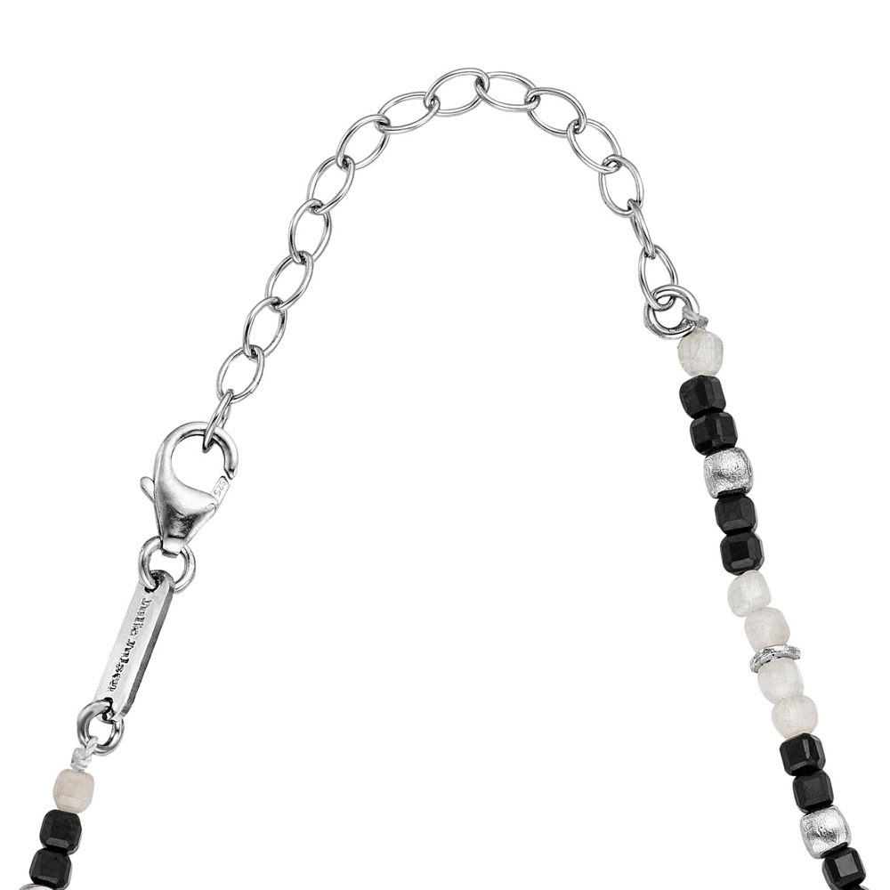 Julie Julsen Loving Stones Halskette 925 Silber mit Apatit, Lapis und Labradorit 45cm lang