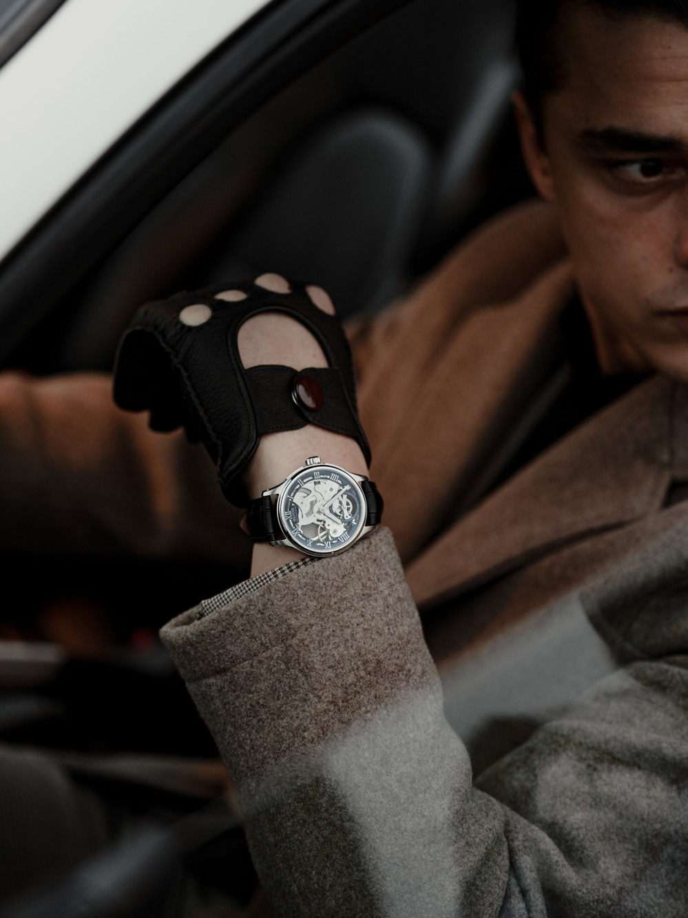 Epos Timeless 3500 Skelettiert limited Edition Blau mit Lederband