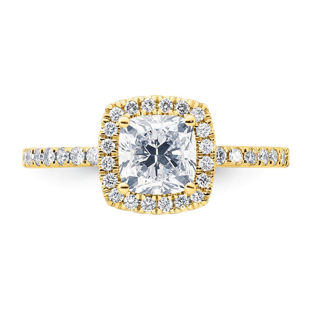 AURONOS Lab Diamonds Ring 14K Gelbgold 1.4ct VS F
