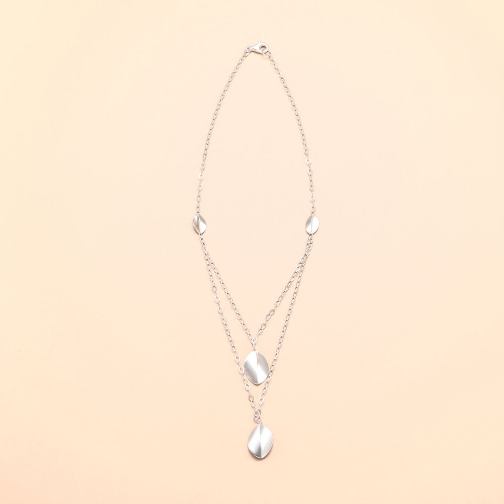 Collier AURONOS Silverline PURE en argent 925, longueur 45 cm