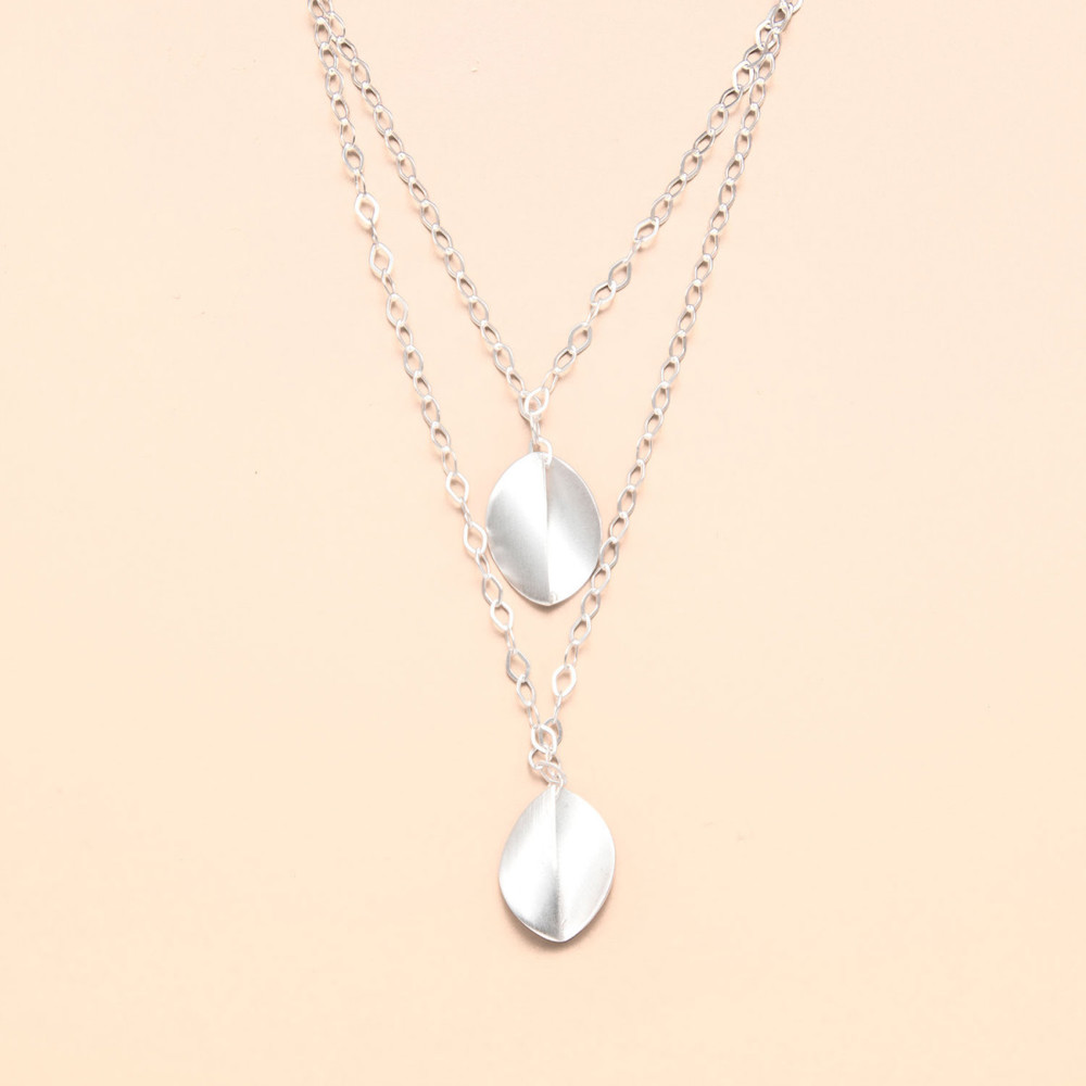 Collier AURONOS Silverline PURE en argent 925, longueur 45 cm