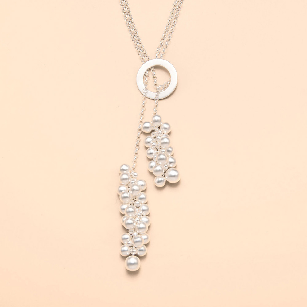 Collier AURONOS Silverline en argent 925, longueur 116 cm 