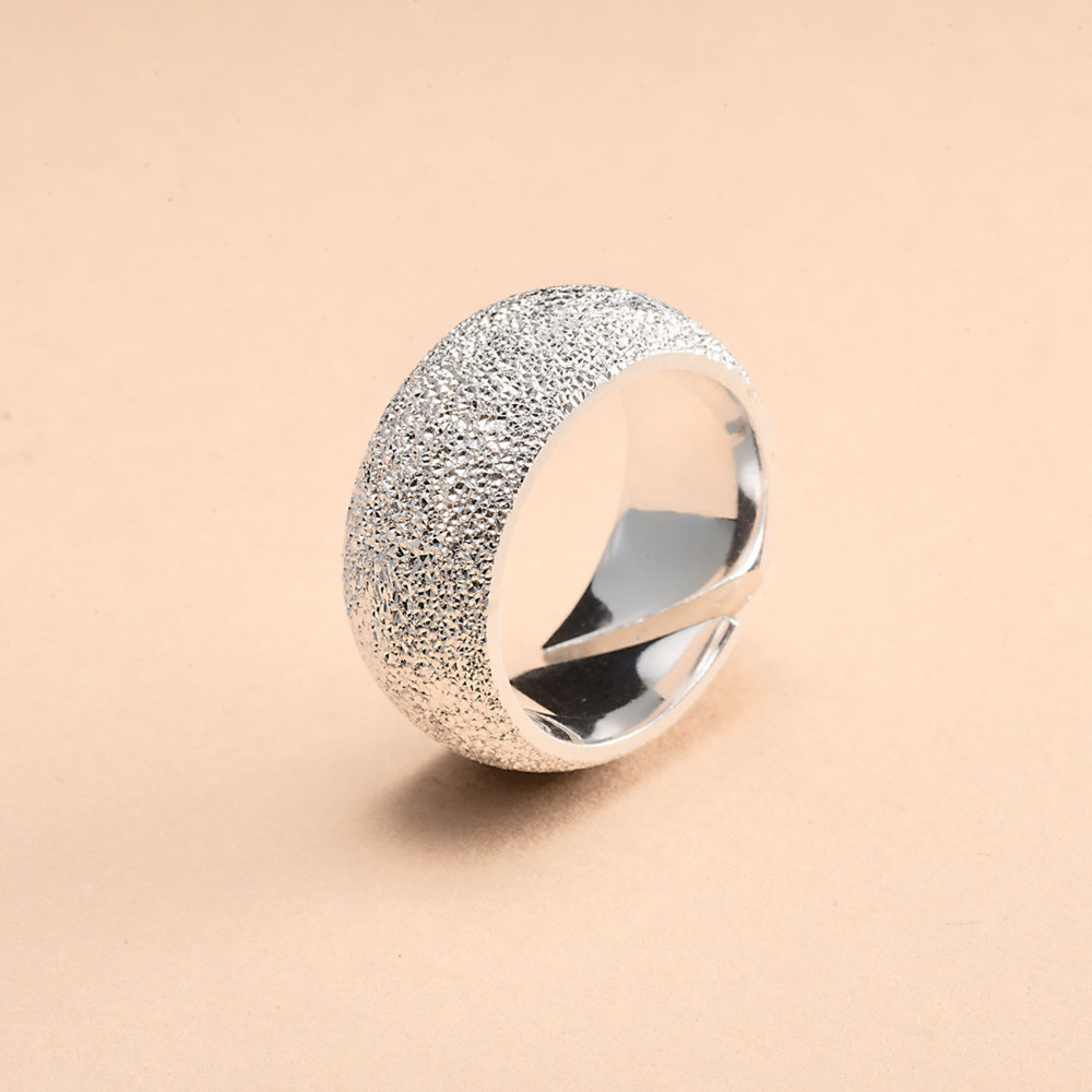 AURONOS Silverline Ring diamantiert aus 925 Silber