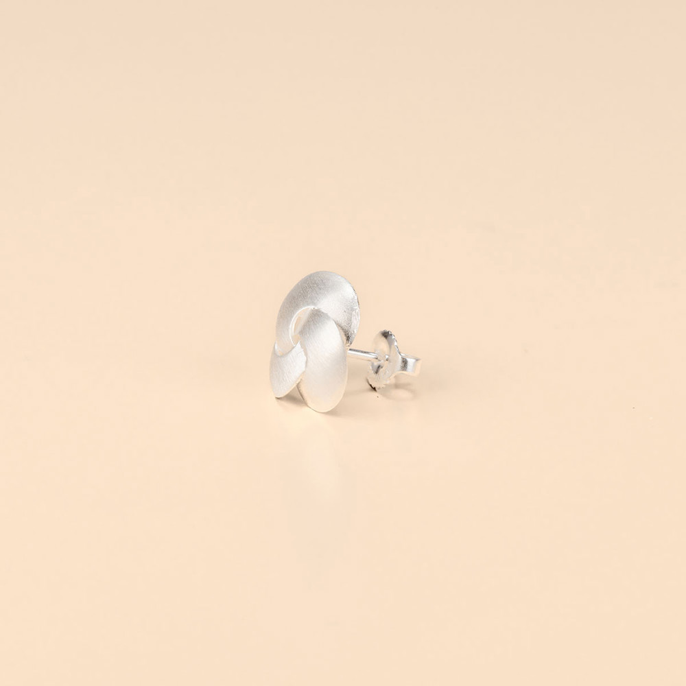 AURONOS Silverline PURE Ohrstecker aus 925 Silber